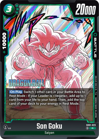 SB01-023 - Son Goku - Rare