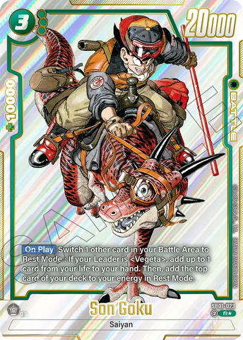 SB01-023 - Son Goku - Rare ALT ART