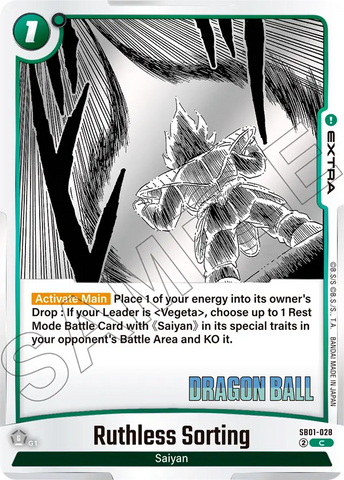 SB01-028 - Ruthless Sorting - Common