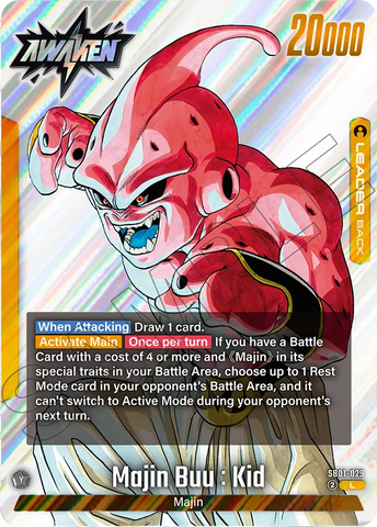 SB01-029 - Majin Buu : Kid - Leader