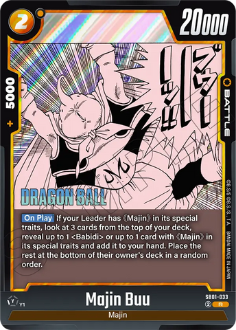 SB01-033 - Majin Buu - Rare