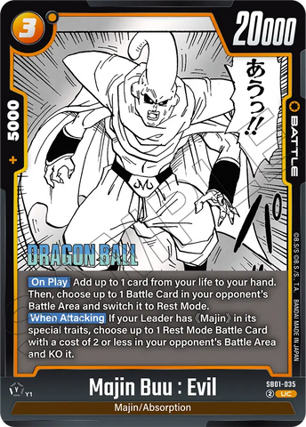 SB01-035 - Majin Buu : Evil - Uncommon