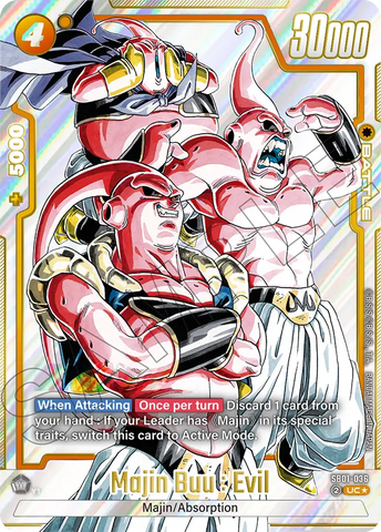 SB01-036 - Majin Buu : Evil - Uncommon ALT ART