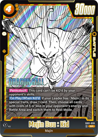 SB01-039 - Majin Buu : Kid - Super Rare