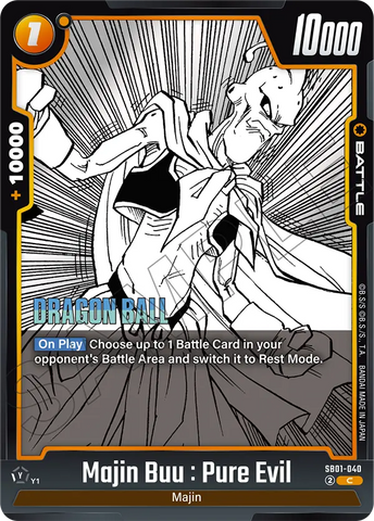 SB01-040 - Majin Buu : Pure Evil - Common