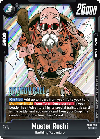 SB01-050 - Master Roshi - Rare