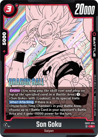 SB02-004 - Son Goku - Rare