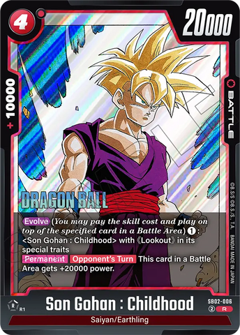 SB02-006 - Son Gohan : Childhood - Rare