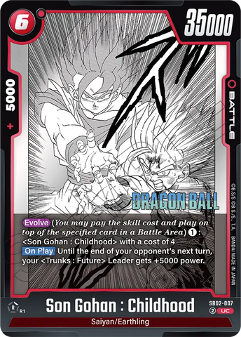 SB02-007 - Son Gohan : Childhood - Uncommon