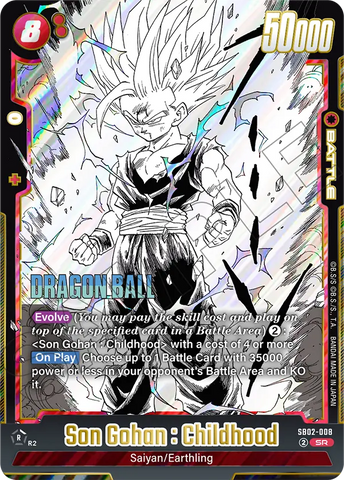 SB02-008 - Son Gohan : Childhood - Super Rare