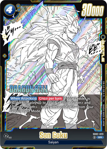 SB02-023 - Son Goku - Super Rare