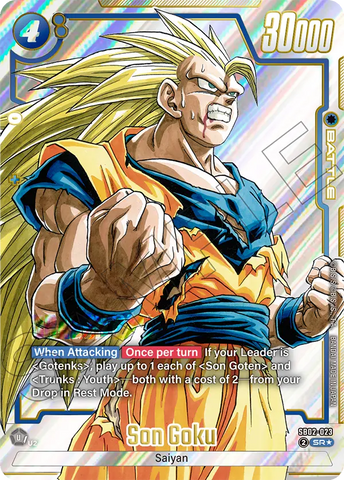 SB02-023 - Son Goku - Super Rare ALT ART