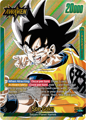 SB02-033 - Son Goku - Leader ALT ART