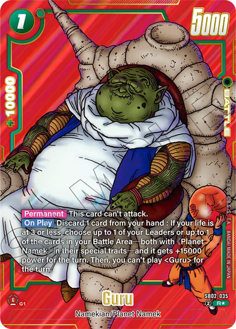 SB02-035 - Guru - Rare ALT ART