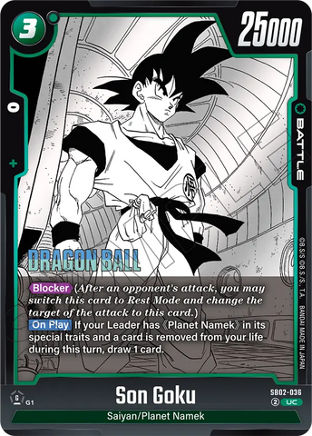SB02-036 - Son Goku - Uncommon