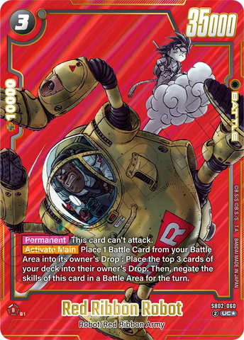 SB02-060 - Red Ribbon Robot - Uncommon ALT ART