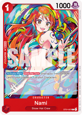 ST01-007 - Nami - Common ALT ART