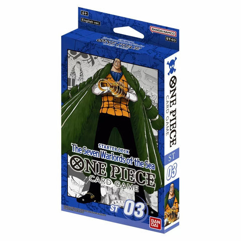 One Piece CG - ST03 The Seven Warlords of the Sea Starter Deck - Sealed ENGLISH