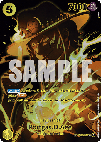 ST13-011 - Portgas.D.Ace - Special Card