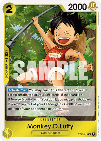 ST13-014 - Monkey.D.Luffy - Common