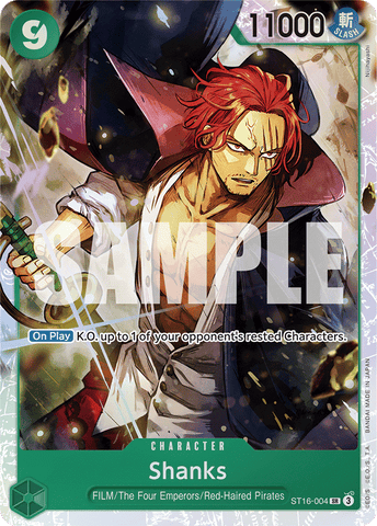 ST16-004 - Shanks - Super Rare