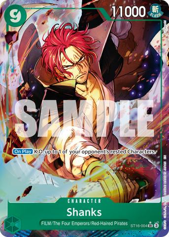 ST16-004 - Shanks - Super Rare Alt Art