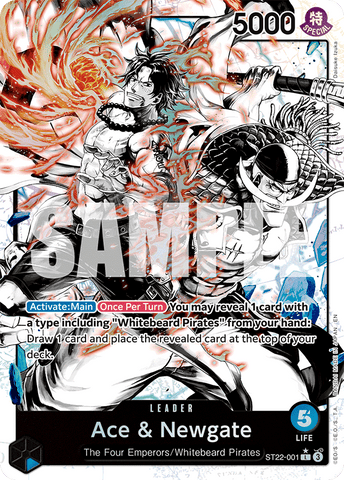 ST22-001 - Ace & Newgate - Leader Alt Art