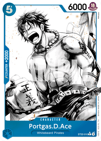 ST22-010 - Portgas.D.Ace - Common Alt Art