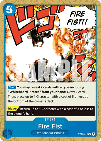 ST22-017 - Fire Fist - Common