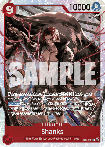 ST23-002 - Shanks - Super Rare