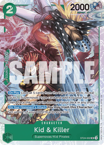 ST24-002 - Kid & Killer - Super Rare