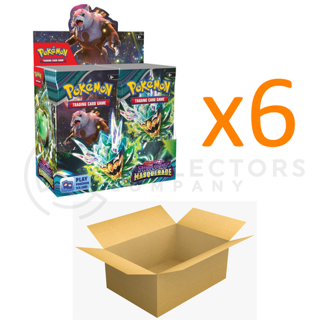 [PRE-ORDER] Pokemon - Scarlet & Violet - Twilight Masquerade Booster Box CASE (x6 Boxes) - Sealed