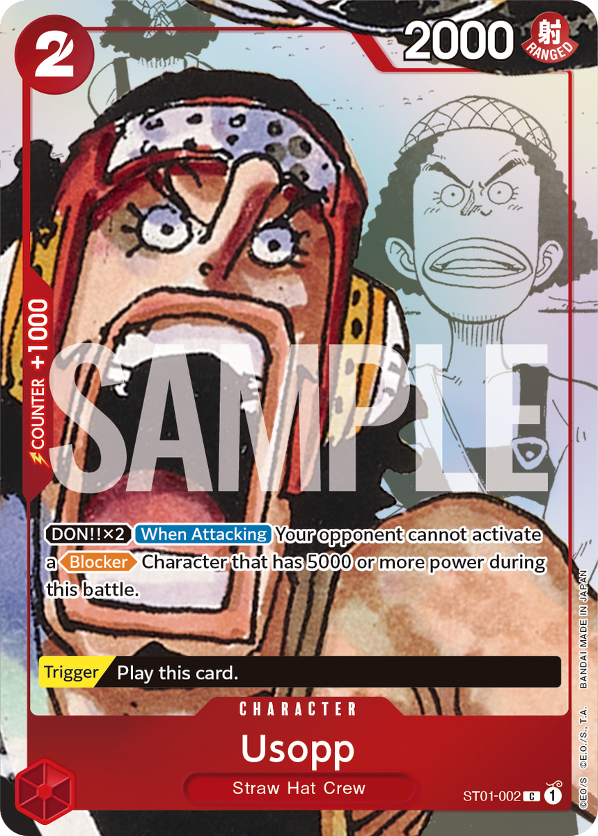 ST01-002 - Usopp - Common ALT ART – Collectors Company