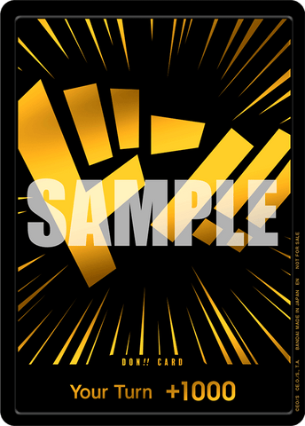 Black Gold DON!! Card - FOIL