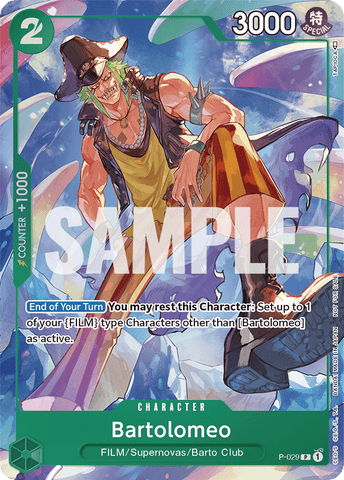 P-029 - Bartolomeo - Promo FOIL