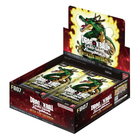 [PRE-ORDER] DBS Fusion World - FB07 Wish for Shenron Booster Box - Sealed ENGLISH