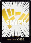 Gold DON!! Card - FOIL