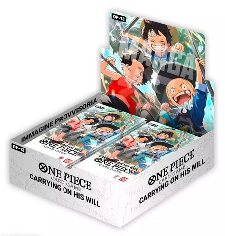 op13 booster box preorder One Piece OP-13 Carrying On His Will Booster Box