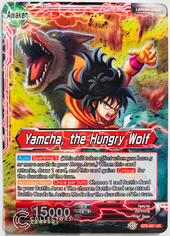 BT5-001 - Yamcha, the Hungry Wolf - Leader - Uncommon