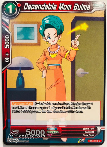 BT4-013 - Dependable Mom Bulma - Common