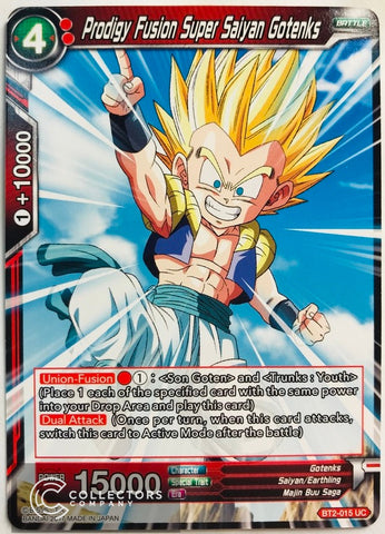 BT2-015 - Prodigy Fusion Super Saiyan Gotenks - Uncommon