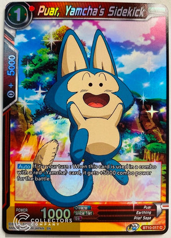 BT10-017 - Puar, Yamcha's Sidekick - Common FOIL