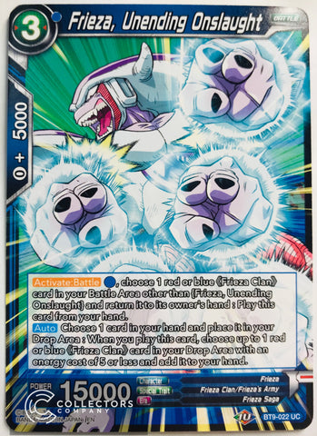 BT9-022 - Frieza, Unending Onslaught - Uncommon