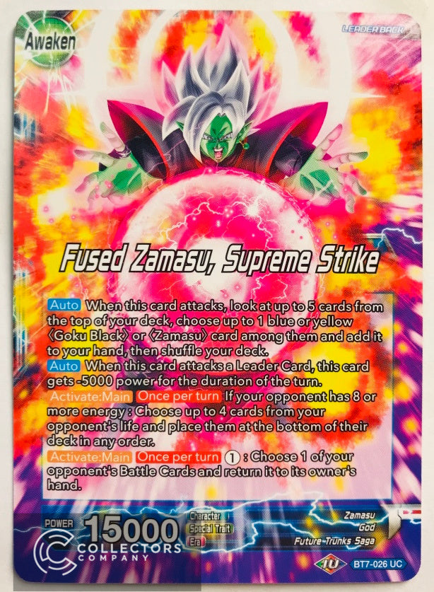 Dragon Ball Super CG Tagged "Leader" Collectors Company Dragon Ball Super CG Tagged "Leader" Collectors Company