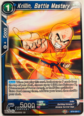 BT9-028 - Krillin, Battle Mastery - Common