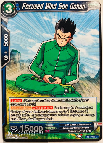 TB1-029 - Focused Mind Son Gohan - Common