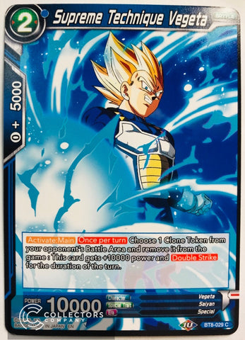 BT8-029 - Supreme Technique Vegeta - Common