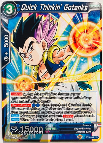 BT5-039 - Quick Thinkin' Gotenks - Uncommon