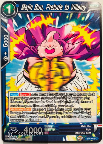 BT6-046 - Majin Buu, Prelude to Villainy - Common