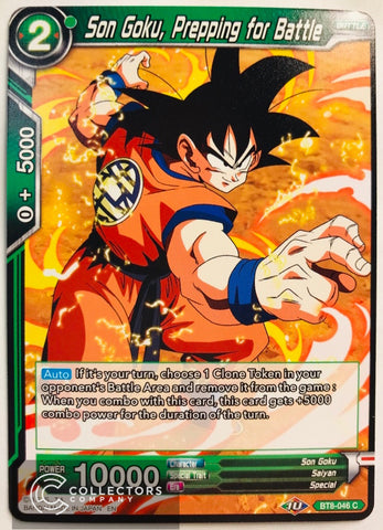 BT8-046 - Son Goku, Prepping for Battle - Common